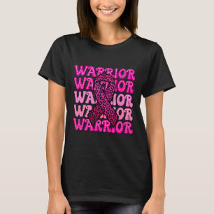 Borstkanker Awareness Warrior Pink Ribbon Pink O T-shirt