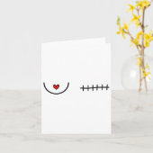 Borstkanker Awareness Warrior Support Surviance P Kaart (Gele Bloem)