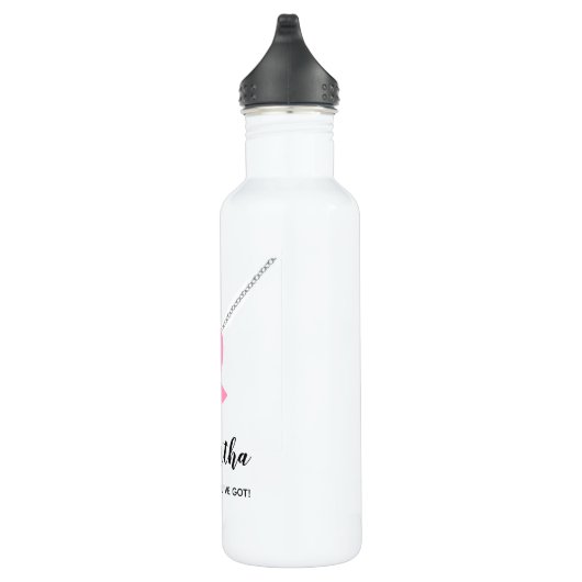 Borstkanker Awareness Water Bottle,  Waterfles (Rechts)