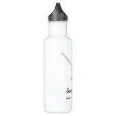 Borstkanker Awareness Water Bottle,  Waterfles (Links)