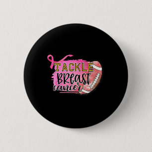 Borstkanker Awarness-tackle Borstkanker Voetby Ronde Button 5,7 Cm