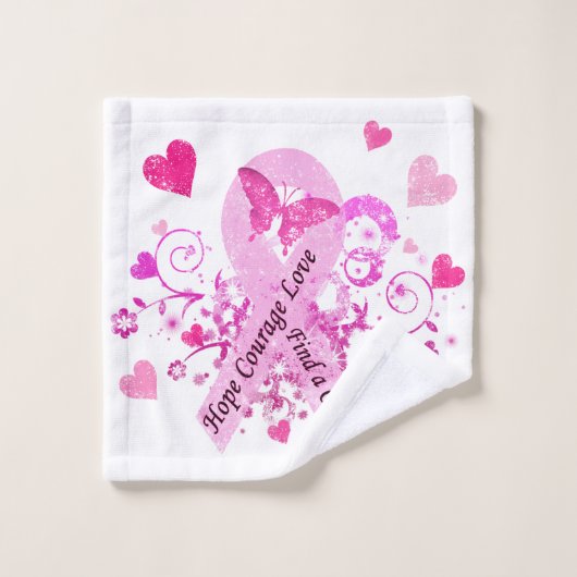 Borstkanker Bad Handdoek (Wasdoekje)