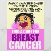Borstkanker Benefit Flyer (Achterkant)