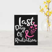 Borstkanker bestralingstherapie laatste dag van de kaart (Gele Bloem)