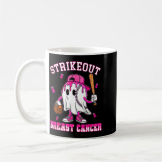 Borstkanker Bestrijden Honkbal Strijd bewustzijn Koffiemok