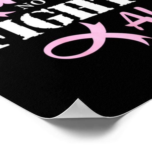 Borstkanker-bestrijding lint poster (Hoek)