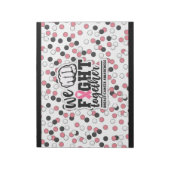 Borstkanker Bewust Chip Bag Wrappers Party Favorie Notitieblok (Linkerzijde)