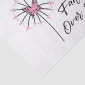 Borstkanker Bewustheid Vertrouwen over angst Tissuepapier (Detail)