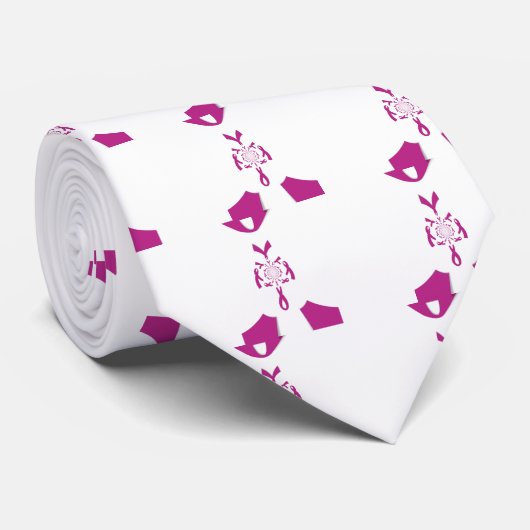 Borstkanker Bewustmaking Hakuna Matata Latest Brea Stropdas (Opgerold)