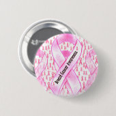 Borstkanker Bewustmaking-HOPE_ Ronde Button 5,7 Cm (Voorkant /achterkant)