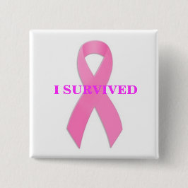 Borstkanker Bewustmaking I Overlevende Button