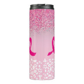 Borstkanker - Bewustmaking/ondersteuning Thermosbeker (Achterkant)