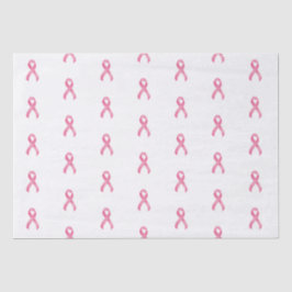 Borstkanker Bewustmaking Papieren vellen verpakken Tissuepapier