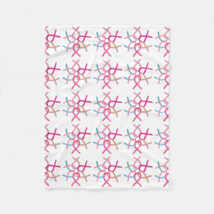 Borstkanker Bewustmaking Ribbons Chemo Blanket Fleece Deken