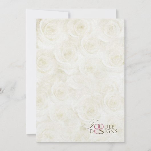 Borstkanker Bewustmaking Roze hartrecept Boho Kaart (Achterkant)