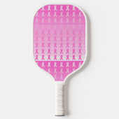 Borstkanker Bewustmaking Roze lint Pickleball Paddle (Voorkant)