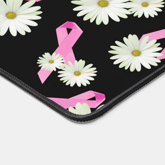 Borstkanker Bewustmaking Roze linten Bureaumat (Hoek)