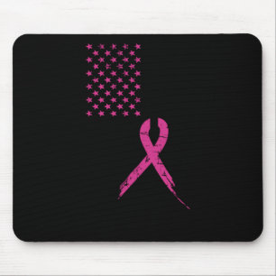 Borstkanker Bewustmaking Roze Ribbon Amerikaanse v Muismat