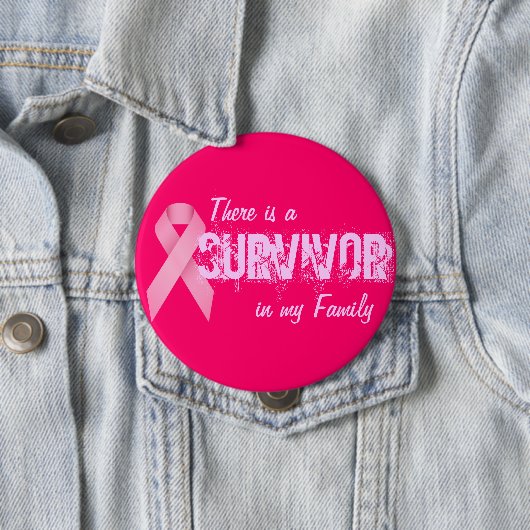 Borstkanker Bewustmaking - Survivor Button (In situ)