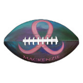 Borstkanker| Bewustmaking van Chic Pink American Football (Voorkant)