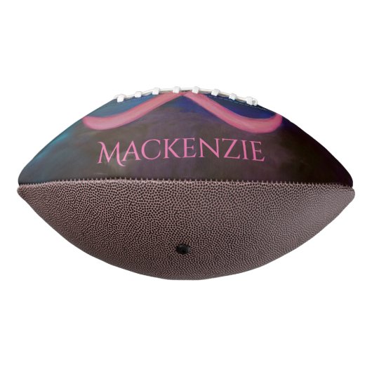 Borstkanker| Bewustmaking van Chic Pink American Football (Gedraaid 270)