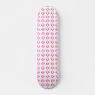 Borstkanker Bewustmaking van de Waterverf Persoonlijk Skateboard