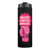 Borstkanker Bewustmakingsboxe Glove Support Survi Thermosbeker (Voorkant)