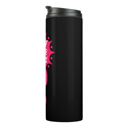 Borstkanker Bewustmakingsboxe Glove Support Survi Thermosbeker (Geroteerd rechts)