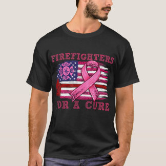 Borstkanker Bewustmakingsbrandkast voor genezing A T-shirt