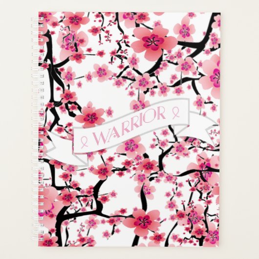 Borstkanker Bewustmakingsdag Planner Roze lint (Voorkant)