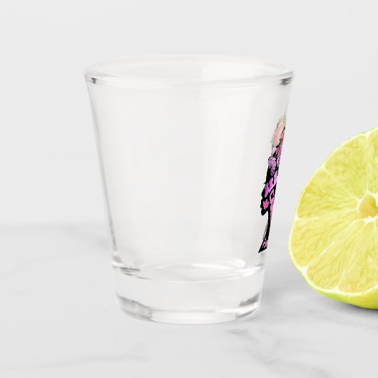 Borstkanker Bewustmakingsheet glas (Links)
