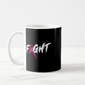 Borstkanker Bewustmakingsmaand Vocht Roze O Koffiemok (Links)