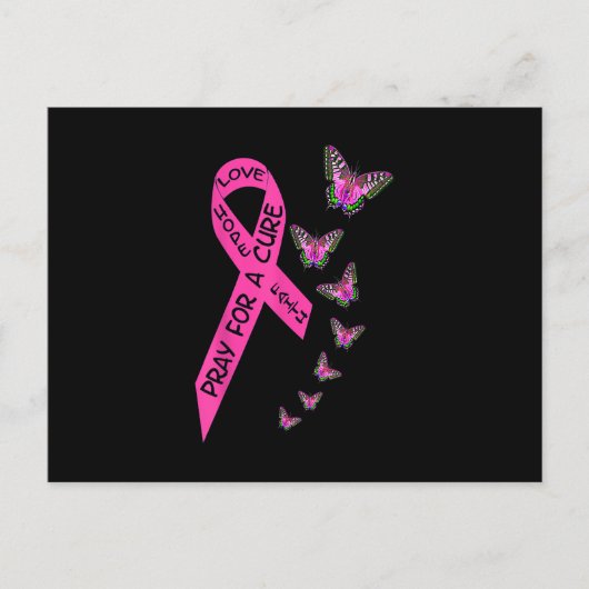 Borstkanker - Bewustmakingsmaand Vrouwen Religie, Briefkaart (Voorkant)