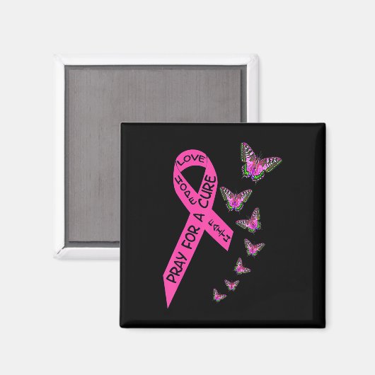 Borstkanker - Bewustmakingsmaand Vrouwen Religie,  Magneet (Voorkant / Achterkant)