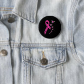 Borstkanker - Bewustmakingsmaand Vrouwen Religie,  Ronde Button 5,7 Cm (In situ)