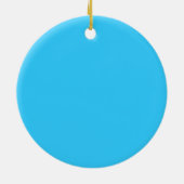 Borstkanker Bewustmakingsornament Keramisch Ornament (Achterkant)