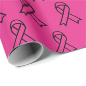 Borstkanker - Bewustmakingspapier Cadeaupapier (Rol Hoek)