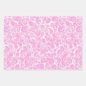 Borstkanker - Bewustmakingspatroon Inpakpapier Vel (Voorkant 3)