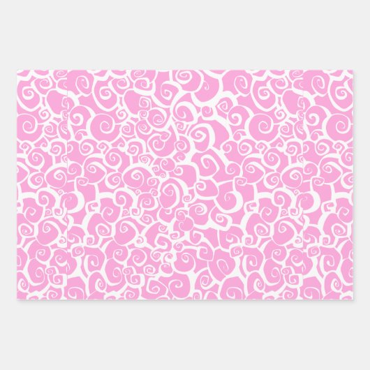 Borstkanker - Bewustmakingspatroon Inpakpapier Vel (Voorkant 3)