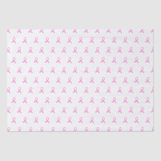 Borstkanker - Bewustmakingspatroon Tissuepapier (Voorkant)