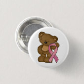 Borstkanker Bewustmakingspenknoppen kleine Ronde Button 3,2 Cm (Voorkant /achterkant)