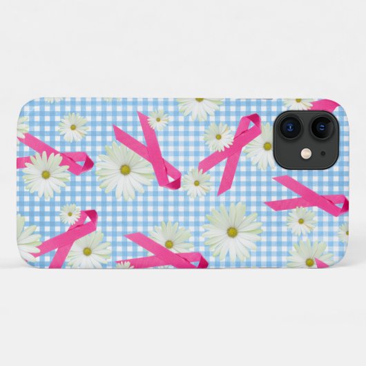 Borstkanker Bewustmakingsroze lint Case-Mate iPhone Case (Achterkant (horizontaal))