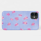 Borstkanker Bewustmakingsroze lintvlinder Case-Mate iPhone Case (Achterkant (horizontaal))