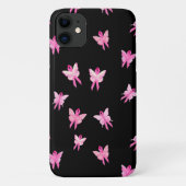 Borstkanker Bewustmakingsroze lintvlinder Case-Mate iPhone Case (Achterkant)