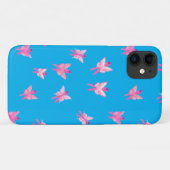 Borstkanker Bewustmakingsroze lintvlinder Case-Mate iPhone Case (Achterkant (horizontaal))