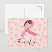 Borstkanker Bewustwording Roze lint denkt aan u Briefkaart (Voorkant / Achterkant)