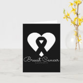 Borstkanker Bewustwording - Wereldkankerdag Februa Kaart (Gele Bloem)