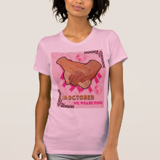 Borstkanker Bewustwordingsmaand in oktober T-shirt