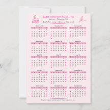 Borstkanker Bewustzijn 15-maanden lintkalender