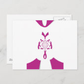 Borstkanker Bewustzijn Art Print Briefkaart (Voorkant / Achterkant)